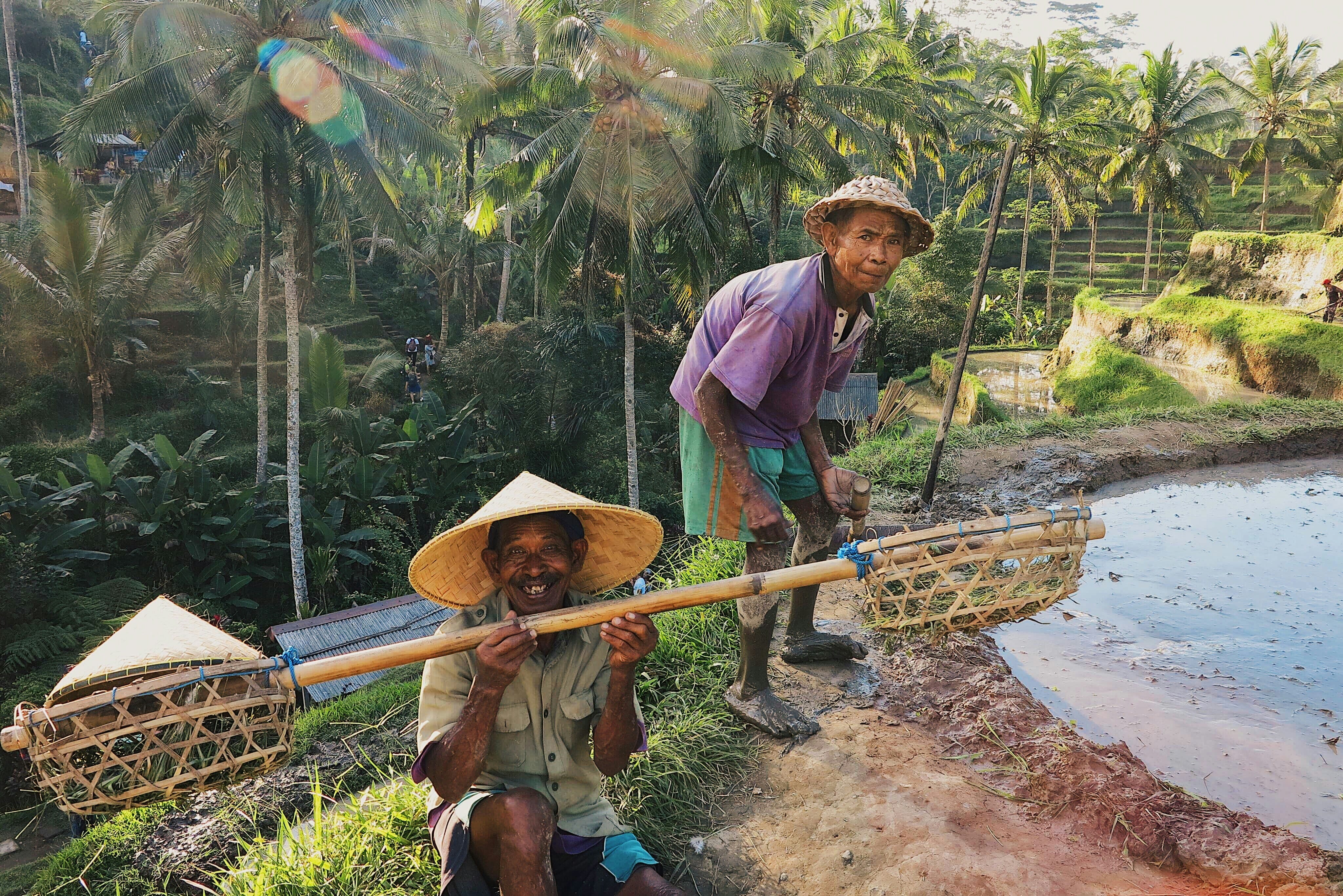 Trabajadores balineses que verás en tu viaje a Bali