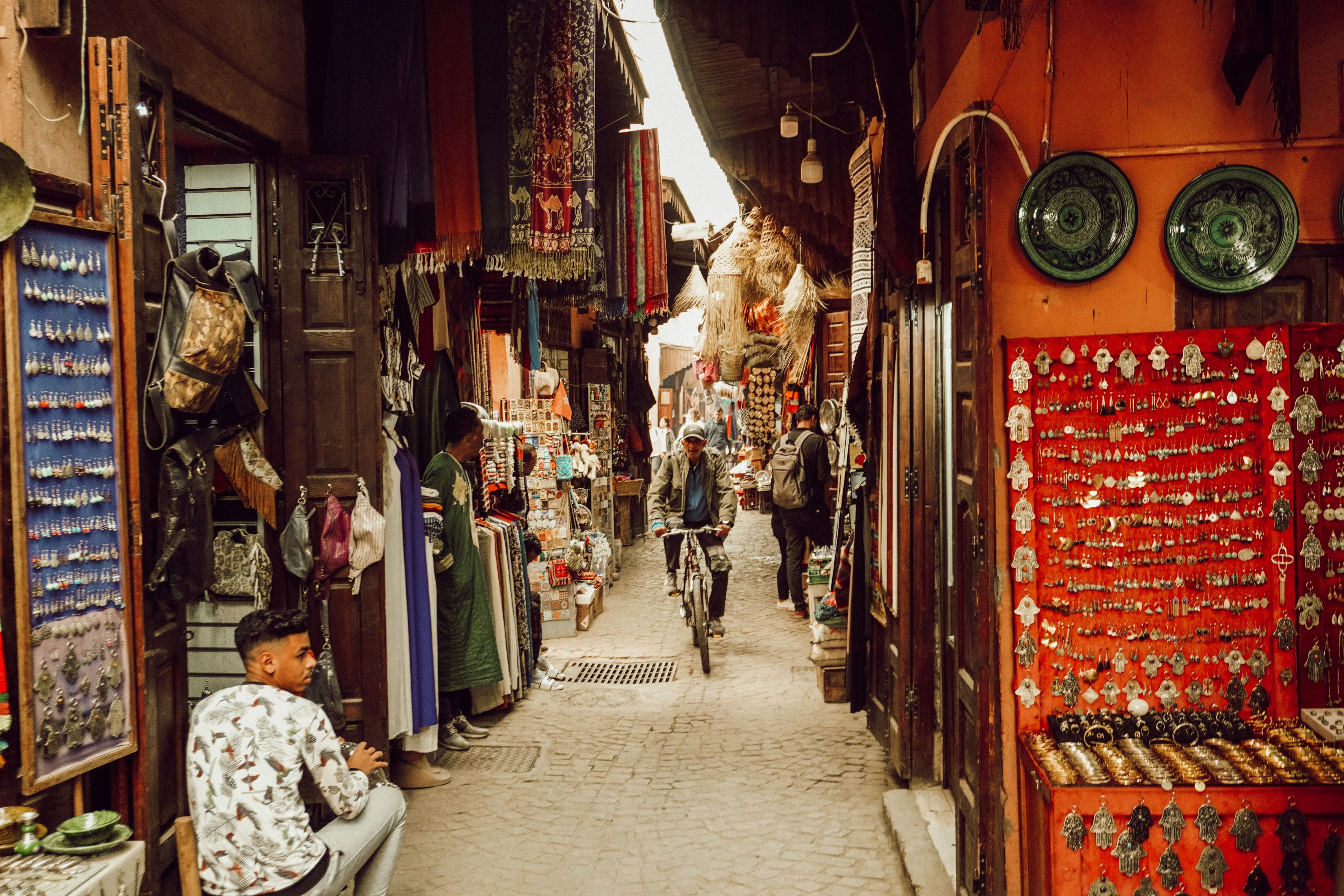 Mercados de la medina en Marrakech para ralizar tus compras de tu viaje a Marruecos