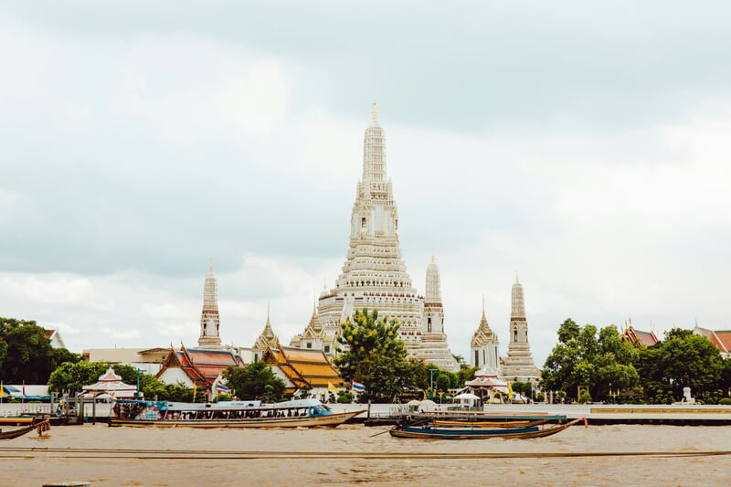 Templo Wat Arun, uno de los más importantes en tu viaje a Tailandia
